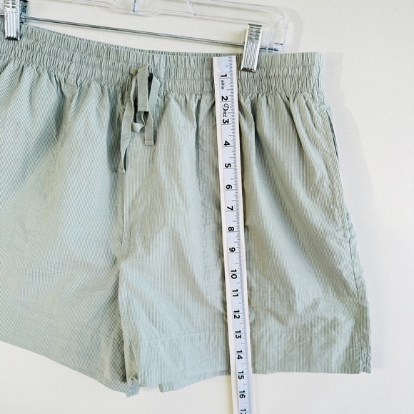 ATM Anthony Thomas Melillo Womens Poplin Pull On Shorts Green Size XL Luxury - Picture 7 of 10